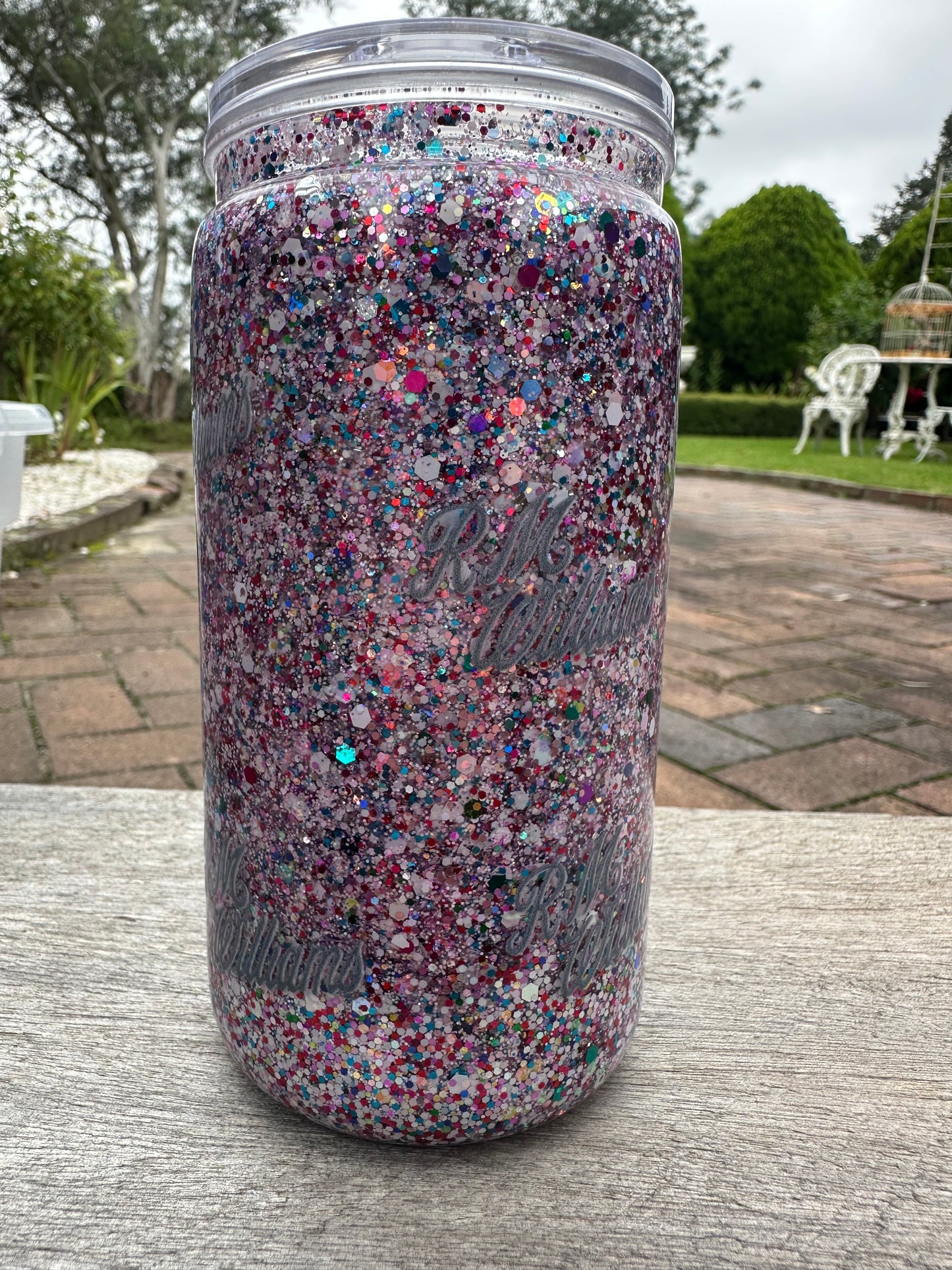 R.M Williams snow globe tumbler