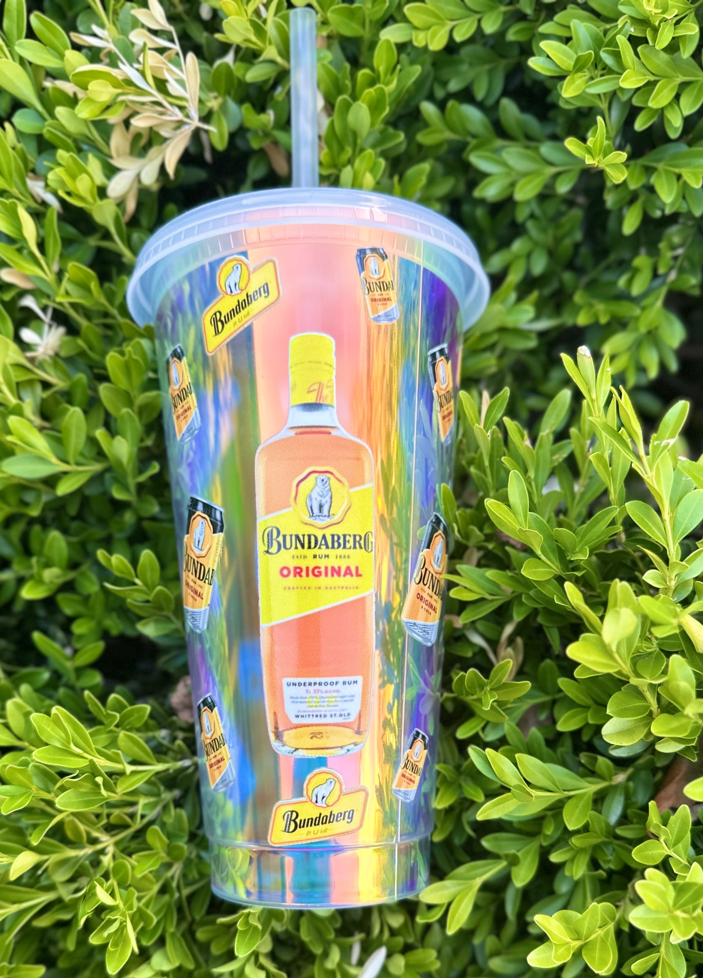 bundy rum double sided tumbler
