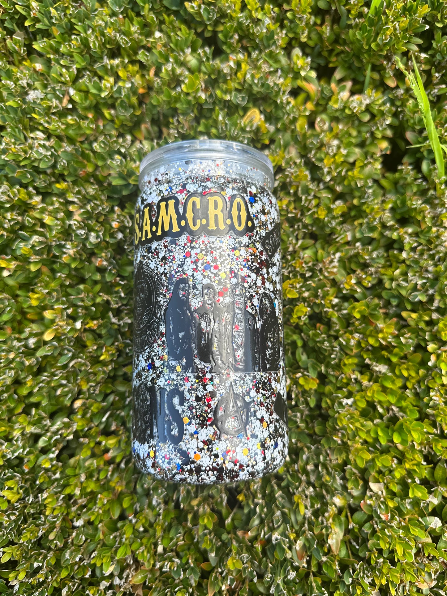 Sons of Anarchy snow globe tumbler