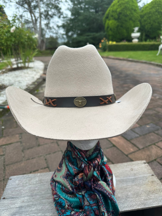 Australian wool cowboy hat size Large