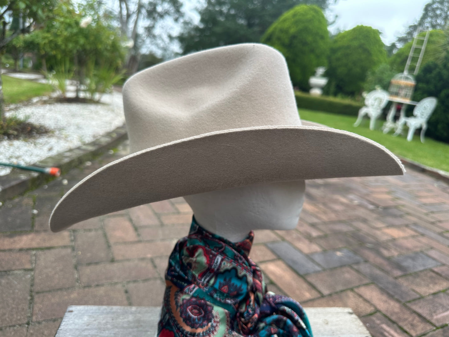 Australian wool cowboy hat size Large