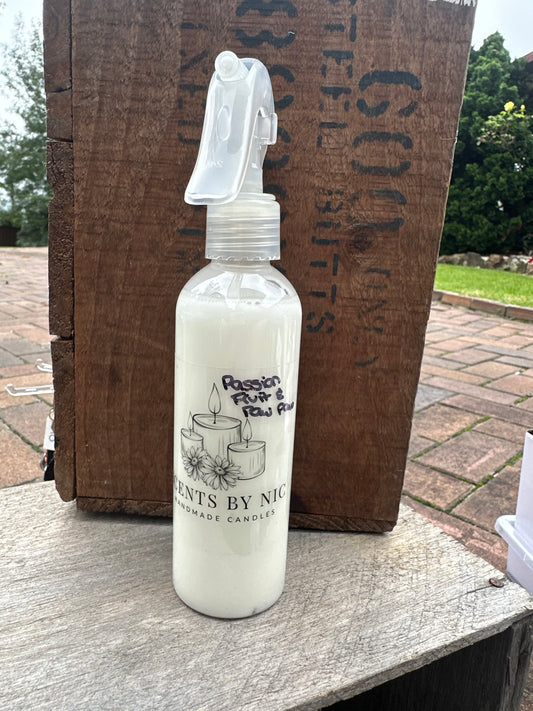 large room spray passionfruit and pawpaw scented