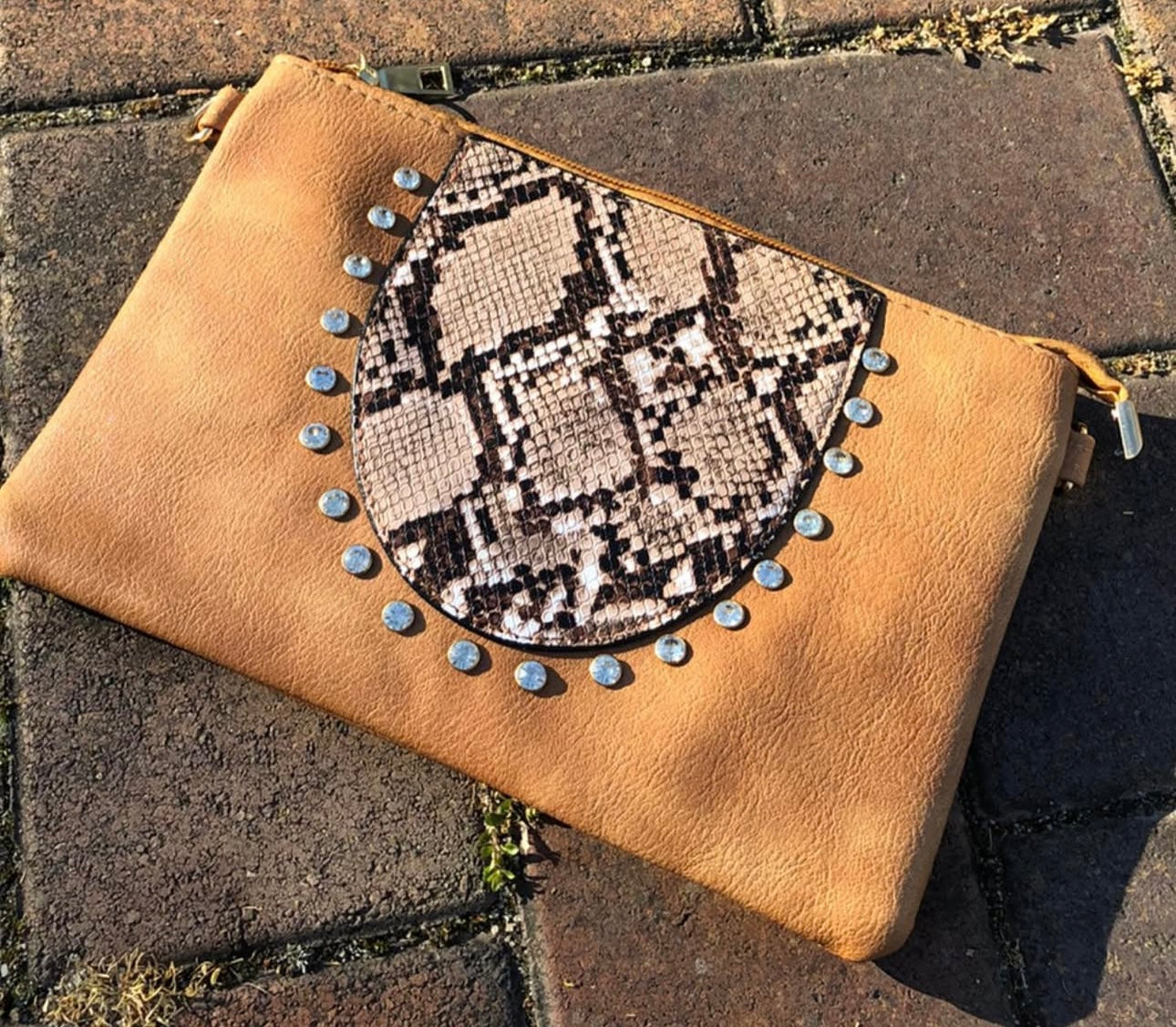 Brown over the shoulder bag
