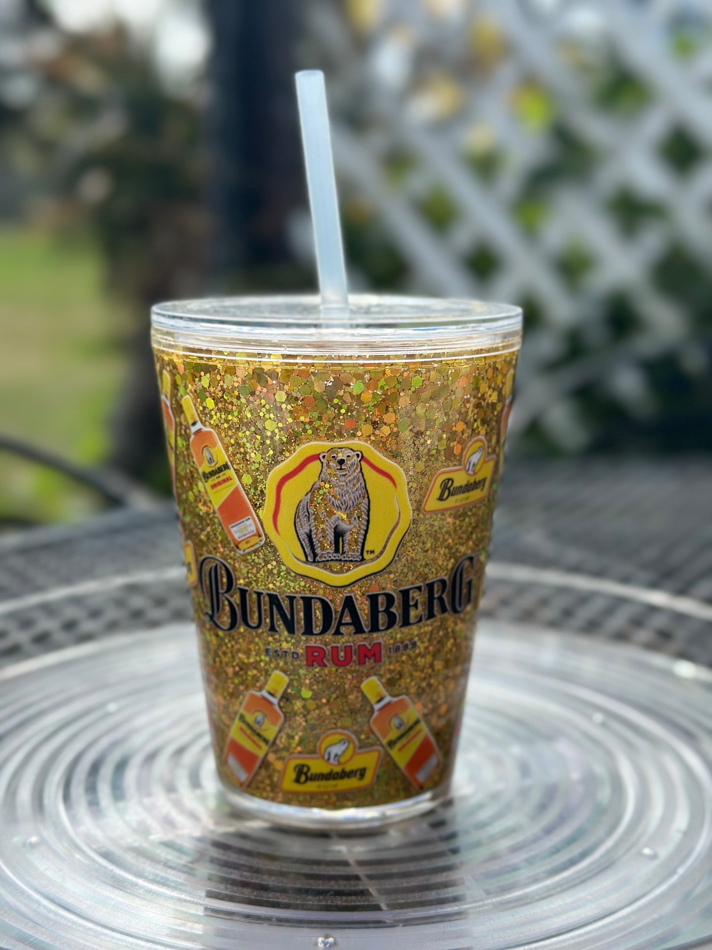 Bundy snow globe tumbler