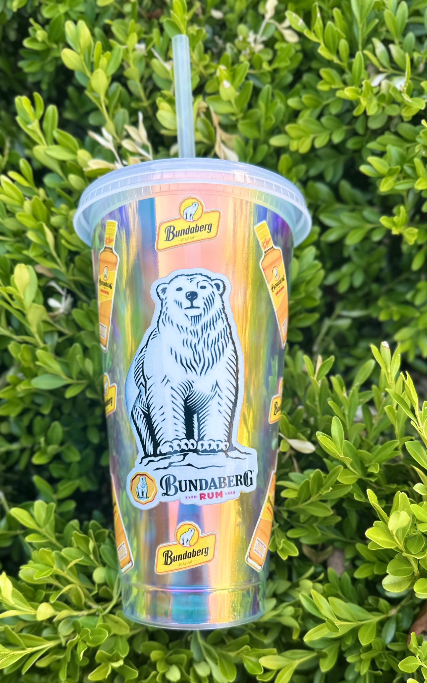 bundy rum double sided tumbler