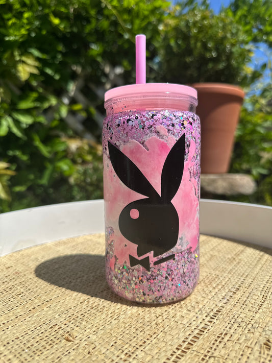Playboy snow globe tumbler