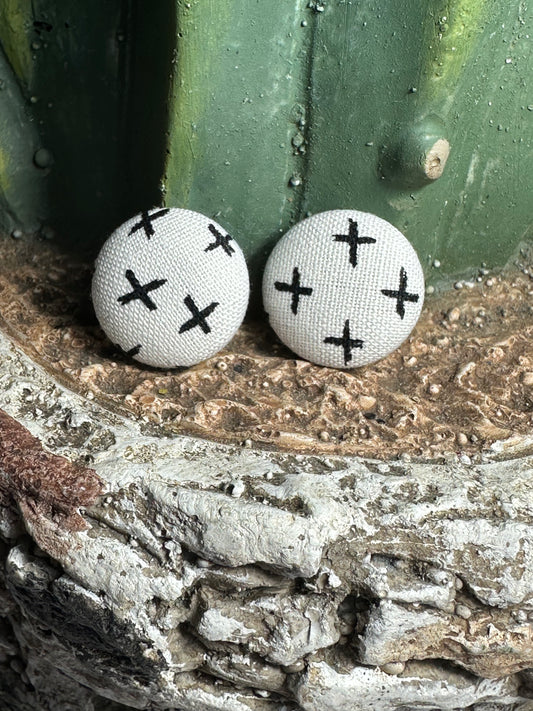 Small Button Studs