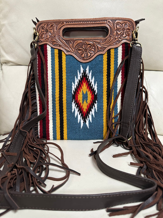 saddle blanket sling bag