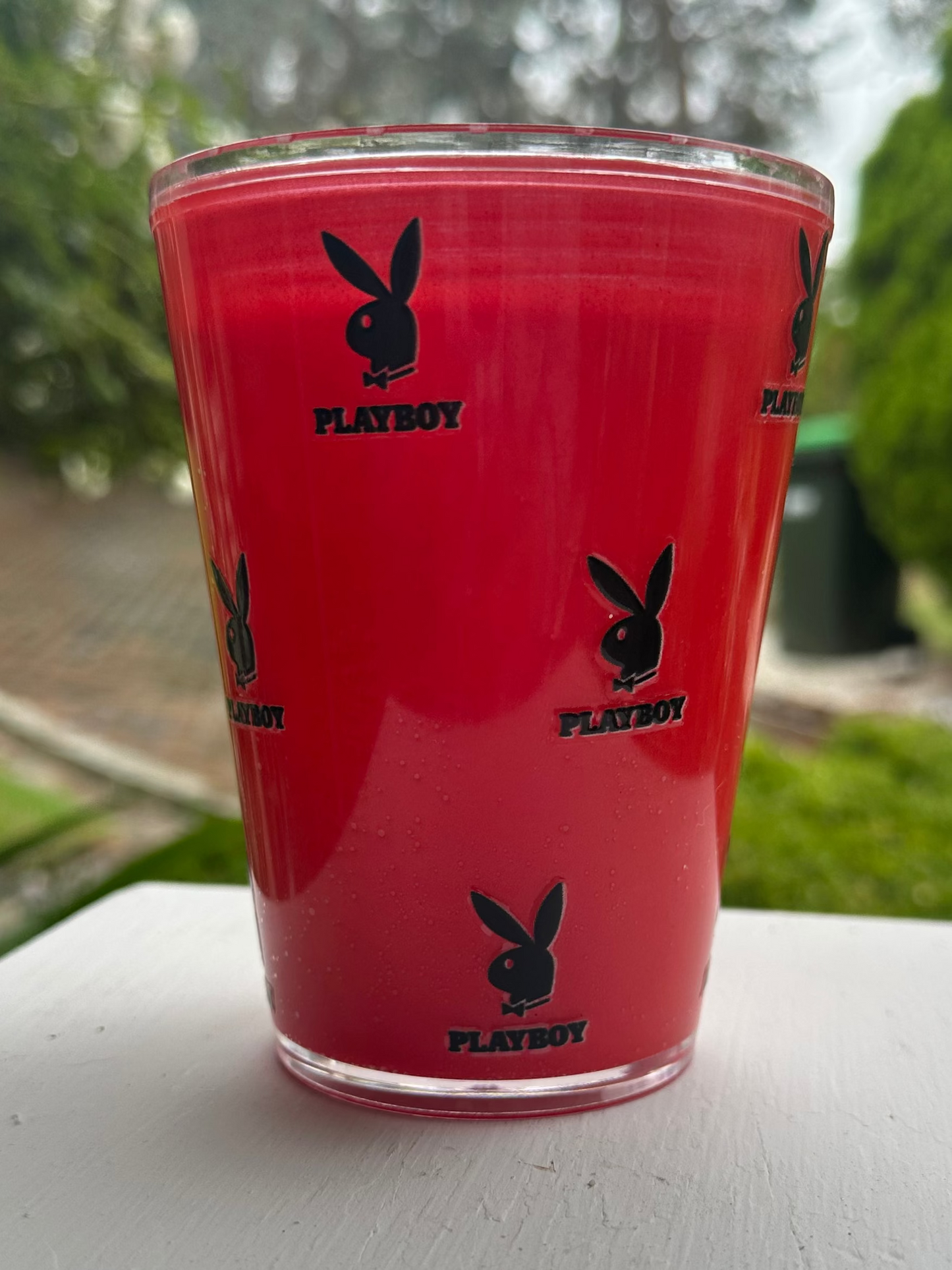 Playboy Tumbler straw included