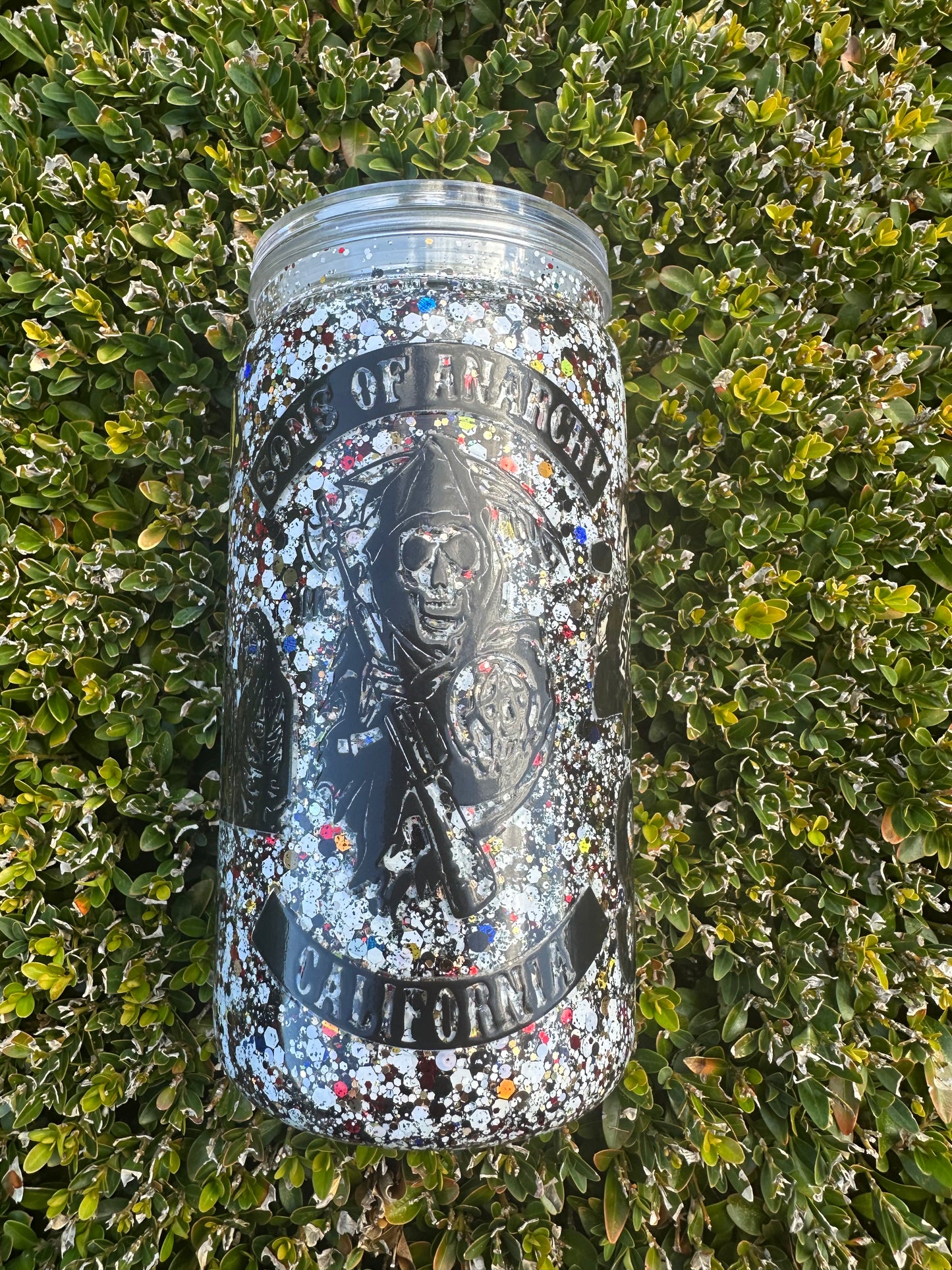 Sons of Anarchy snow globe tumbler