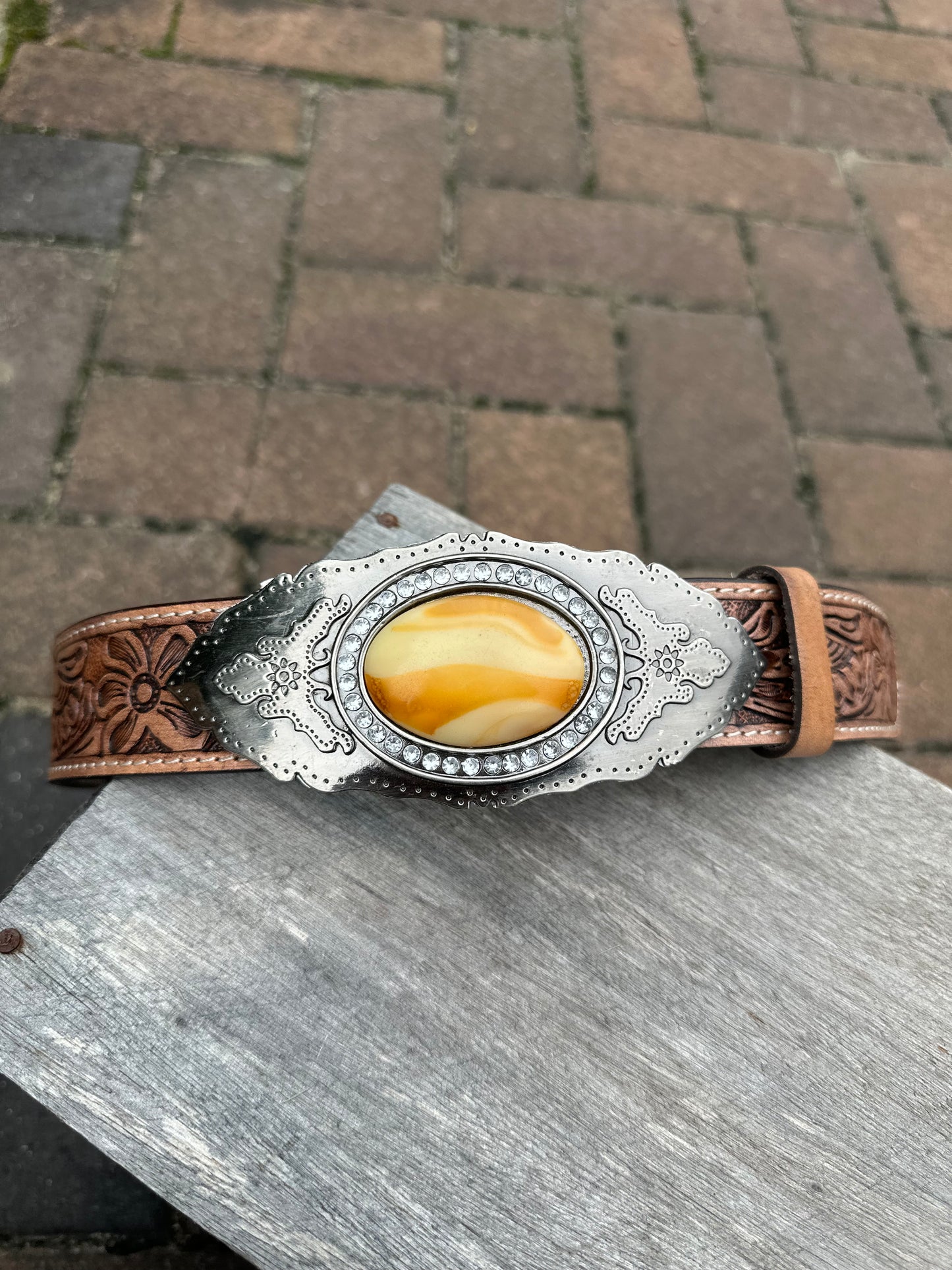 Australian Made leather Belt Size Small
