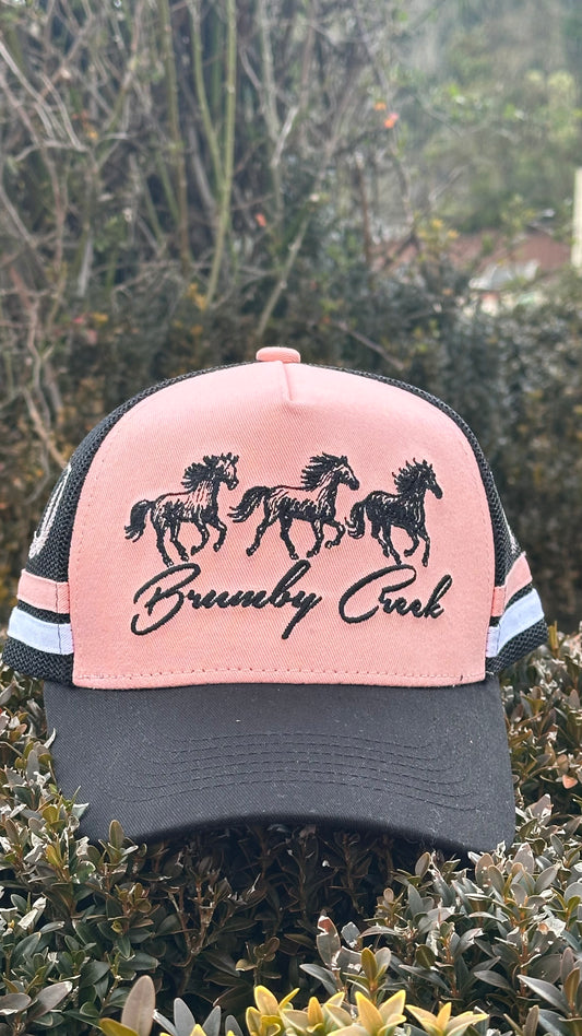Brumby Creek Trucker Cap - Pink