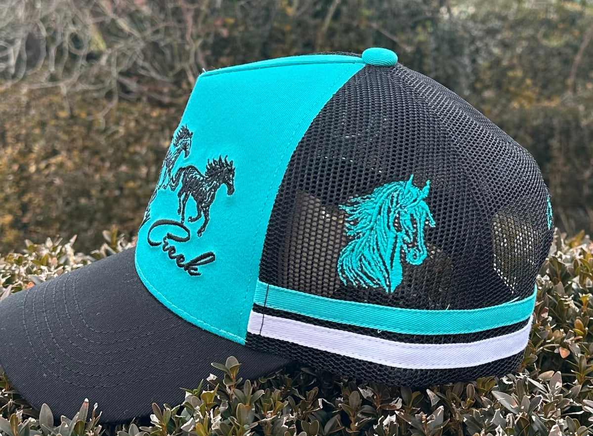 Brumby Creek Trucker Cap - Blue